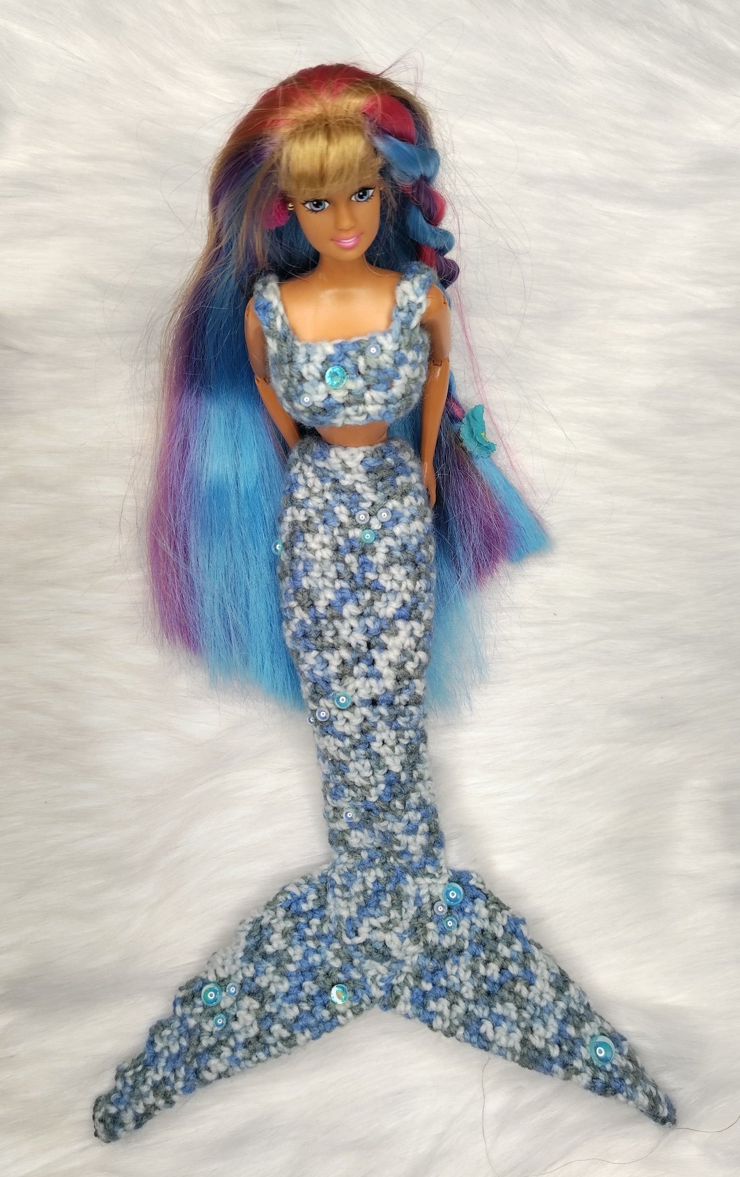 Barbie Mermaid Tails Scale Pattern