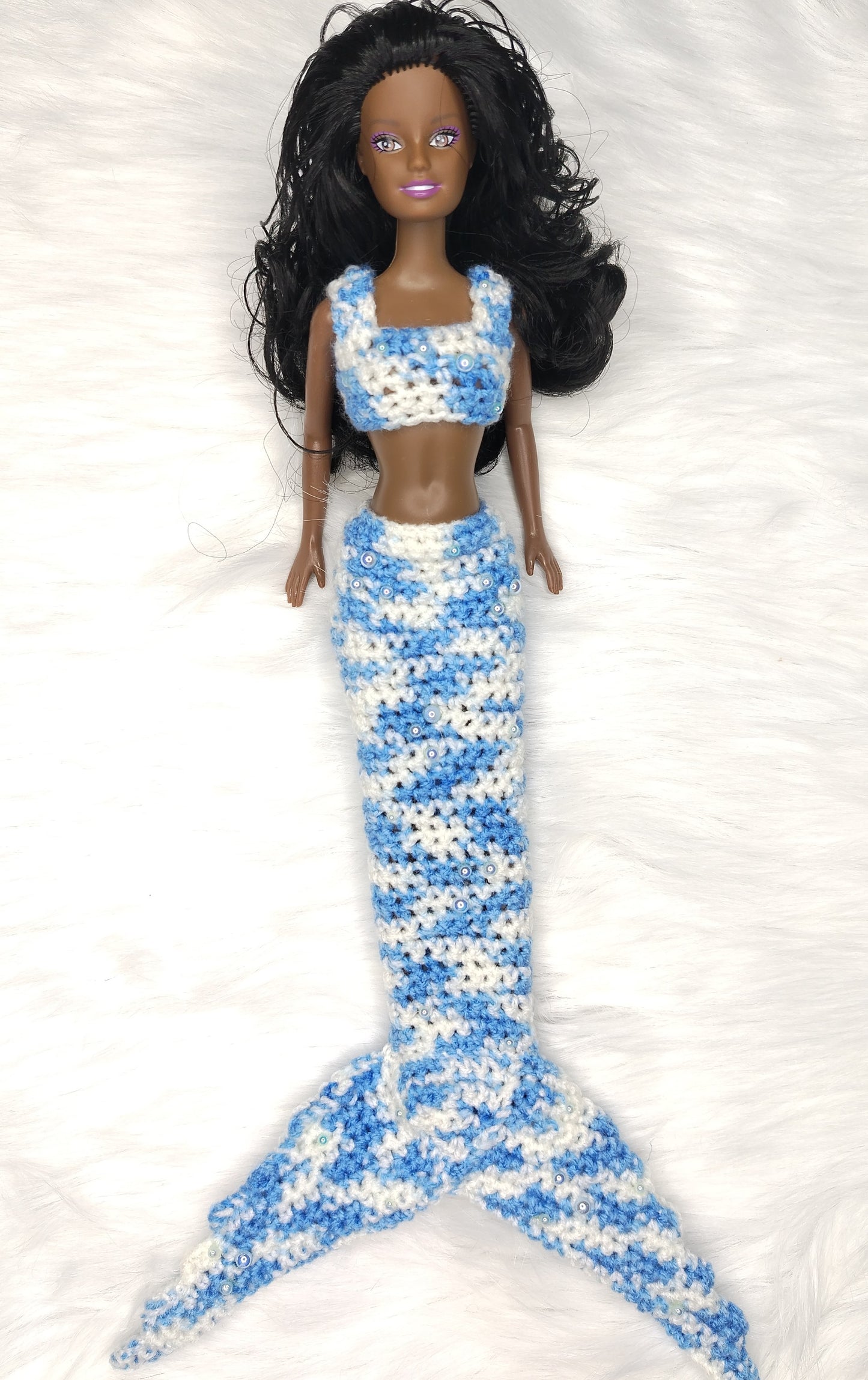 Barbie Mermaid Tails Scale Pattern