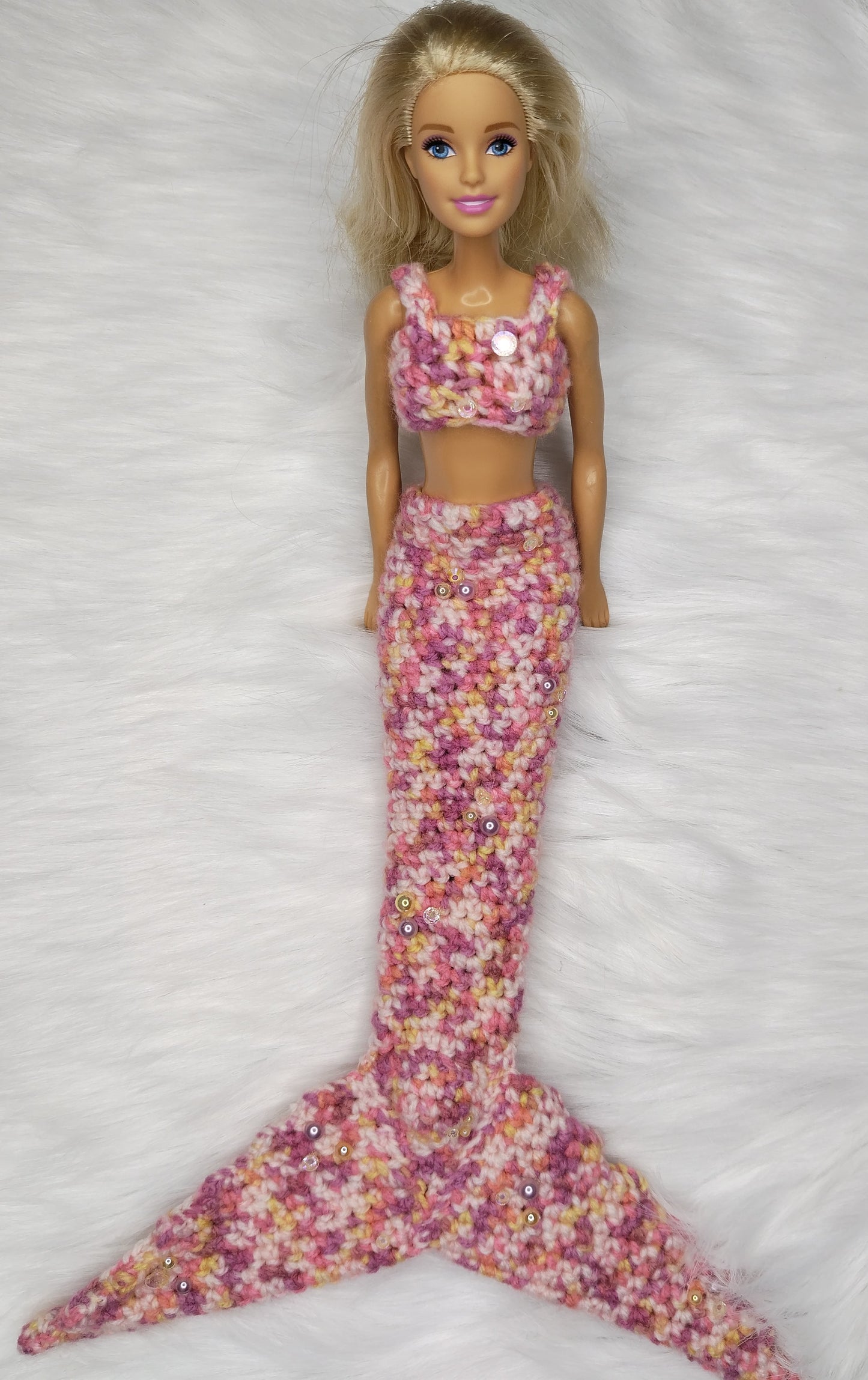 Barbie Mermaid Tails Scale Pattern