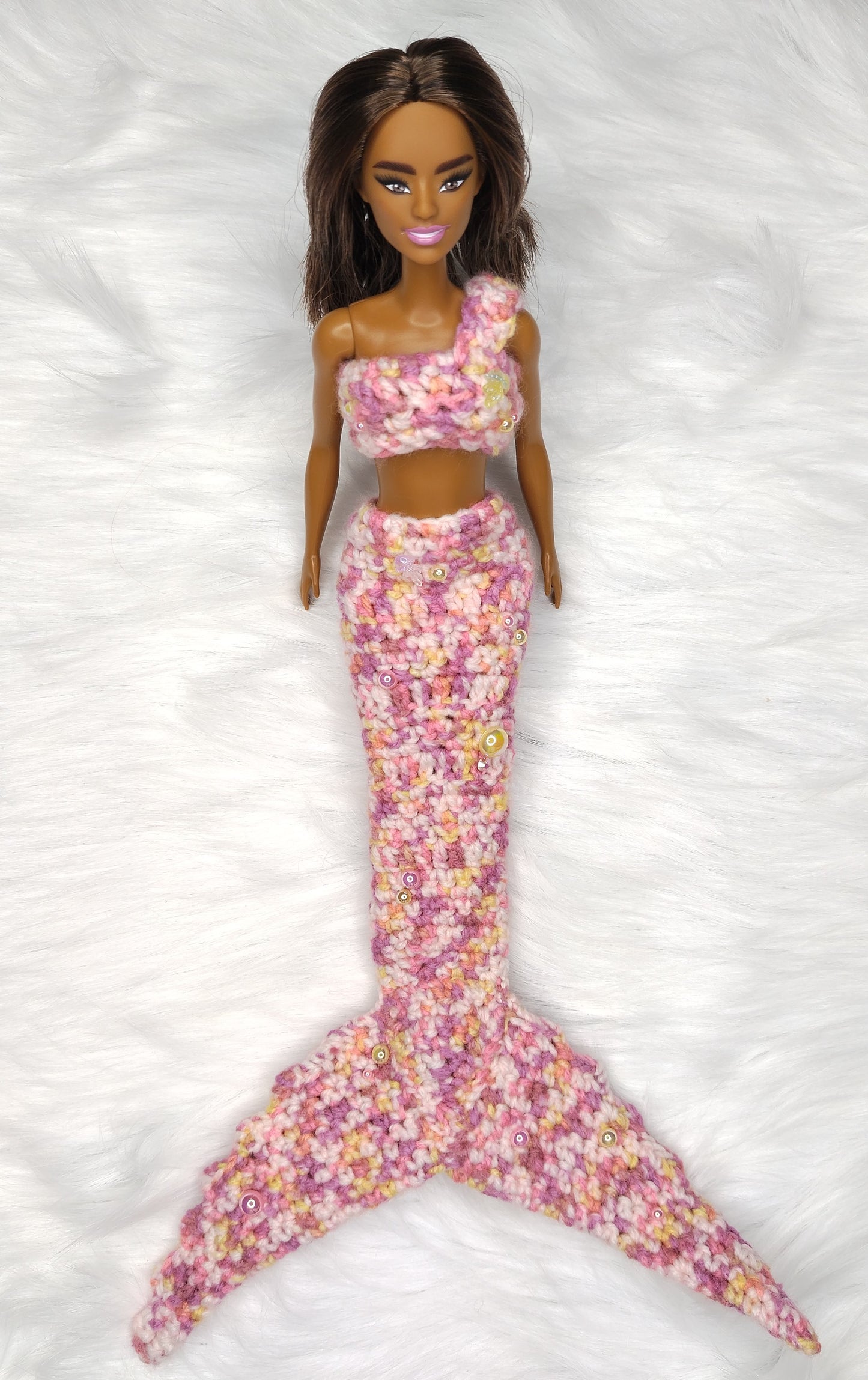 Barbie Mermaid Tails Scale Pattern