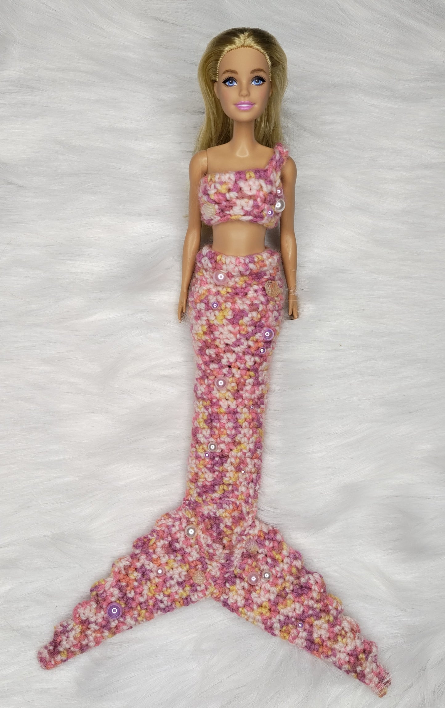 Barbie Mermaid Tails Scale Pattern