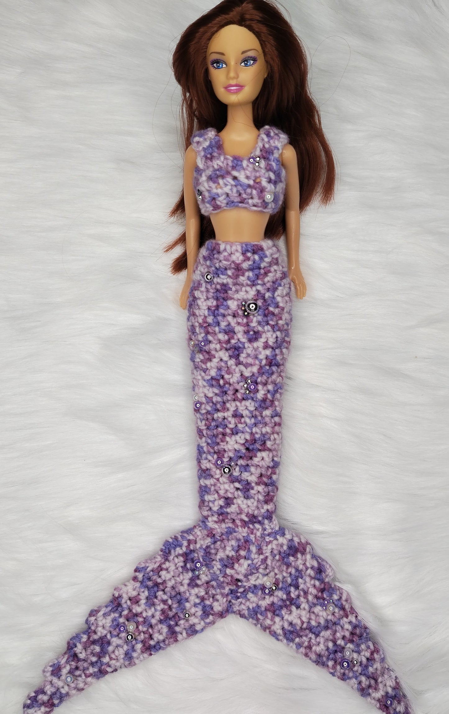 Barbie Mermaid Tails Scale Pattern