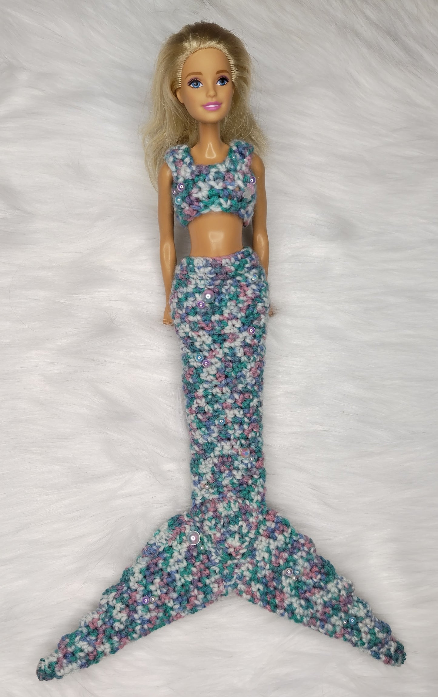 Barbie Mermaid Tails Scale Pattern