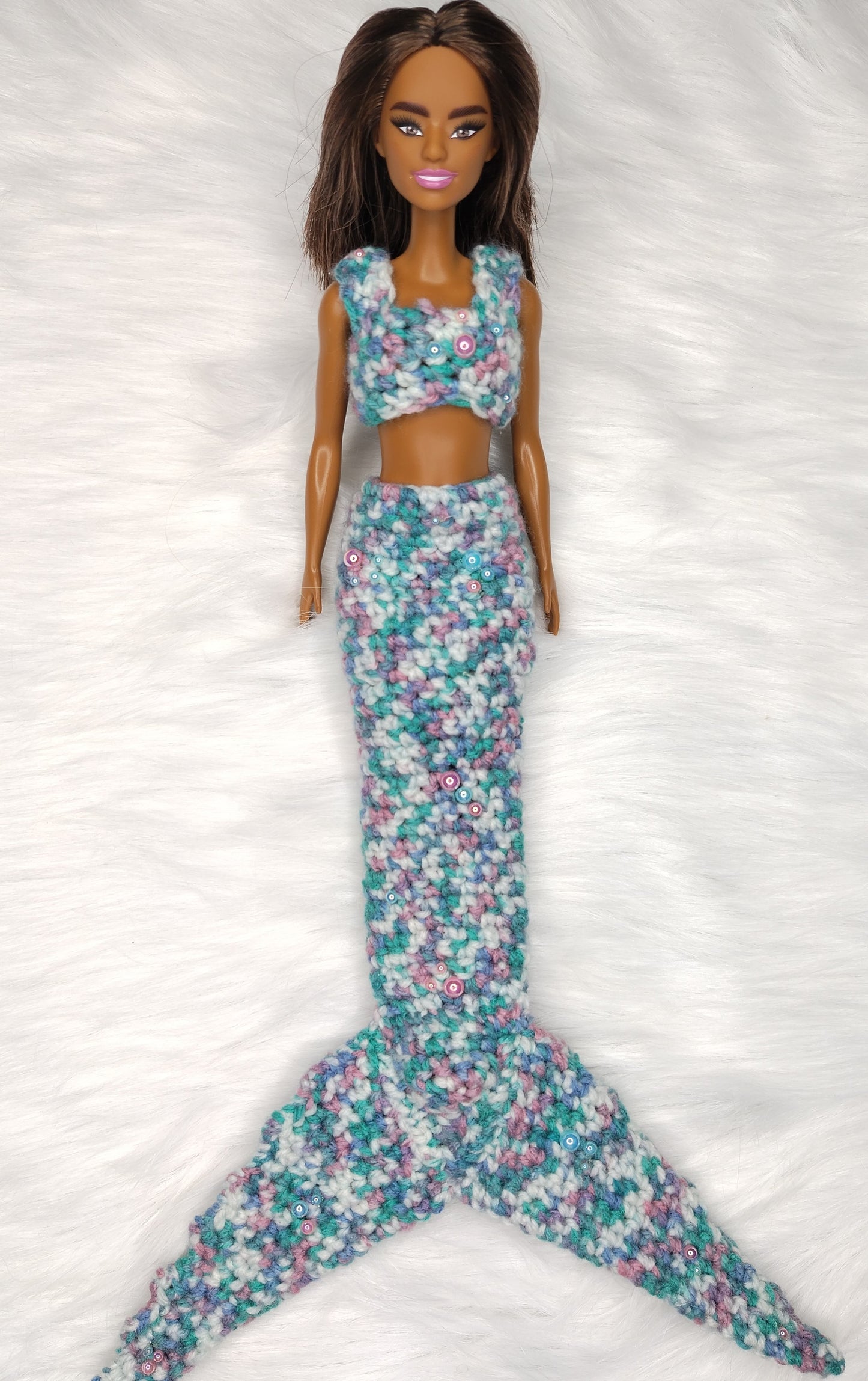 Barbie Mermaid Tails Scale Pattern